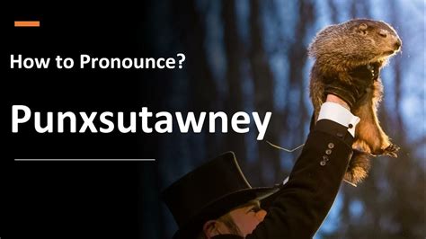 punxsutawney pronunciation